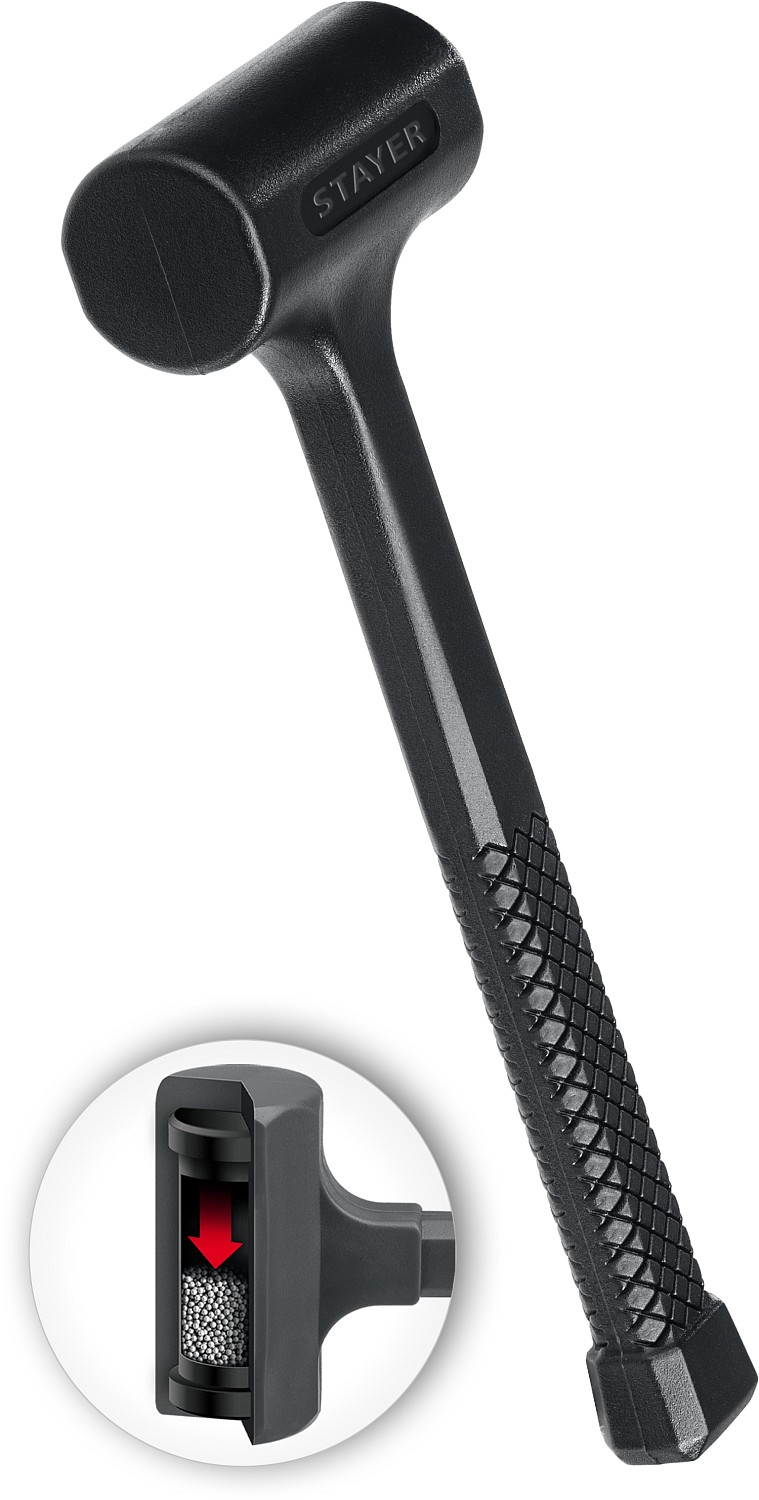 Молоток слесарный безынерционный 40мм,450гр Stayer