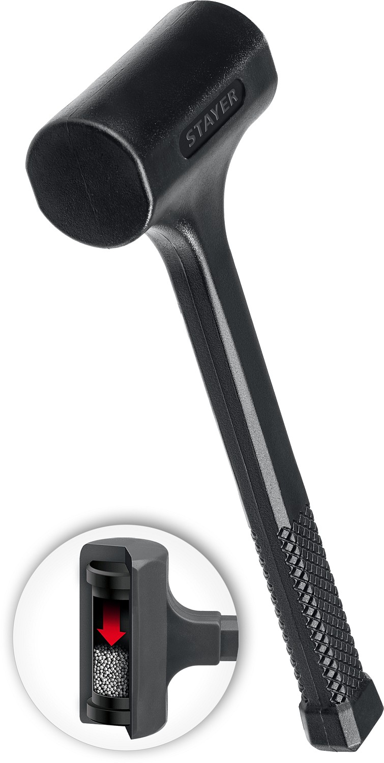 Молоток слесарный безынерционный 42мм,680гр Stayer