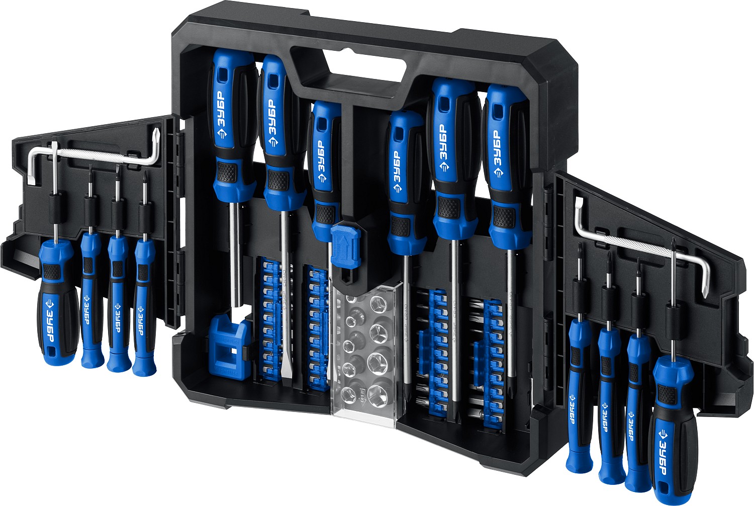 ЗУБР 63 предм., Набор отверток, Профессионал-63 (25243)