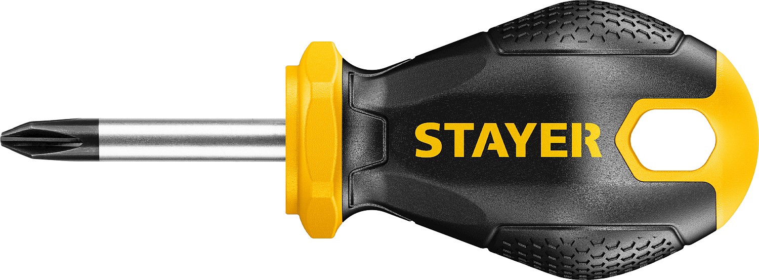 Отвертка столярная PH1*38 STAYER HERCULES