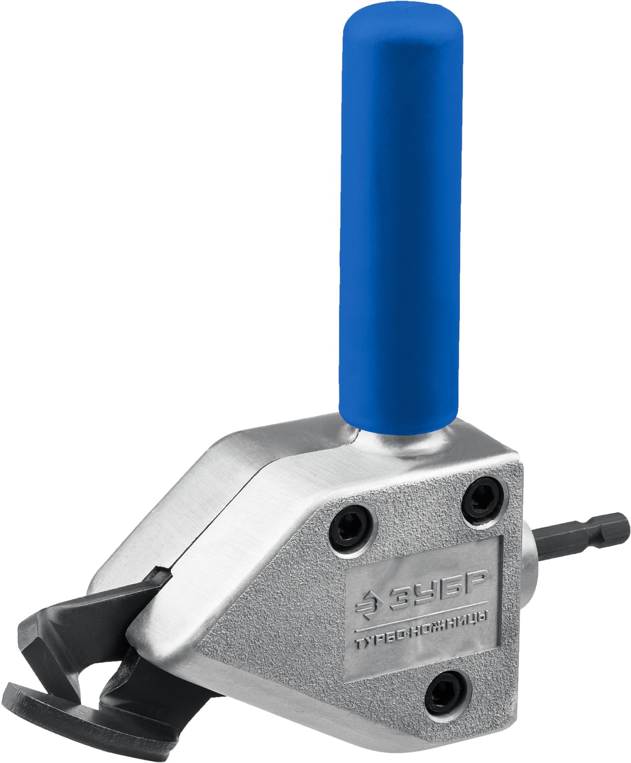 Турбо-ножницы насадка-ножницы для реза листового и гофрированного металла Зубр