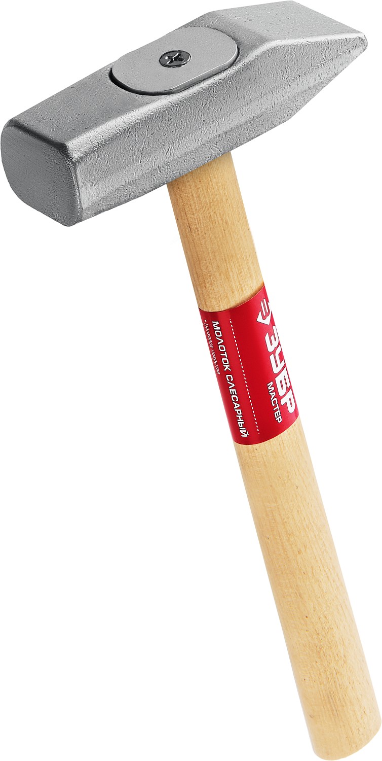 ЗУБР 800 г молоток слесарный с деревянной рукояткой