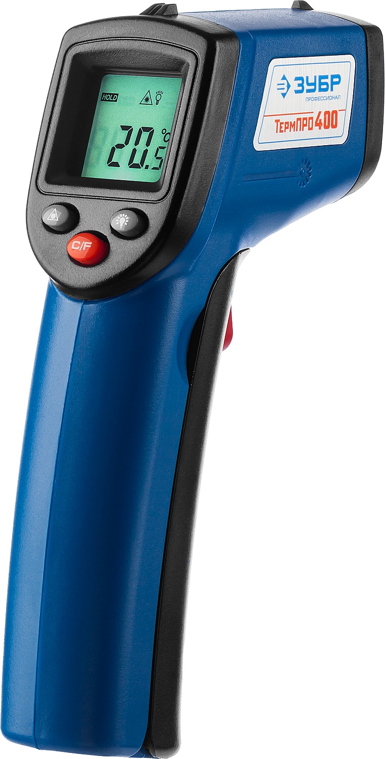 Пирометр инфракрасный ТермПро-400 -50°+380° Зубр