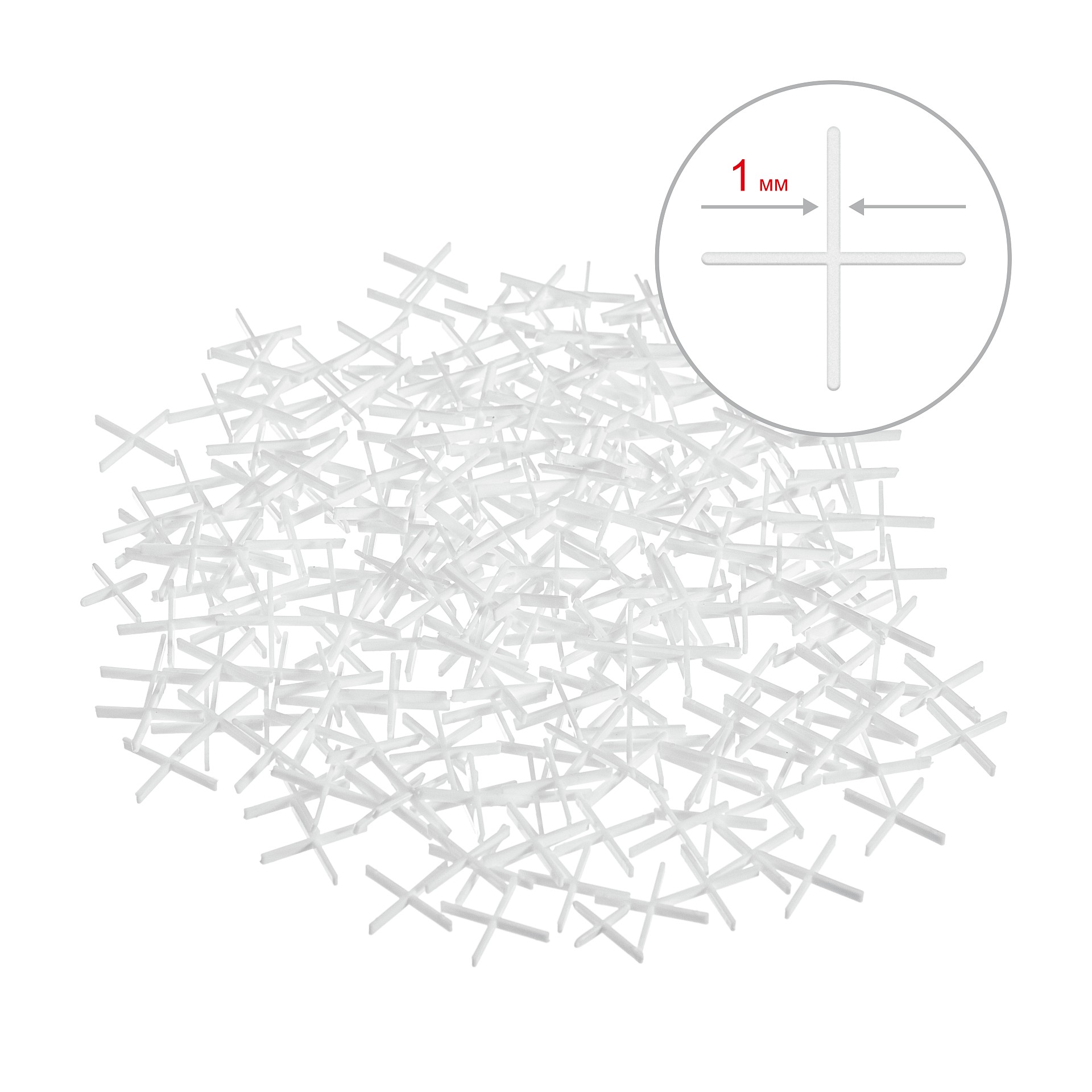 Крестики для плитки,200шт,1мм