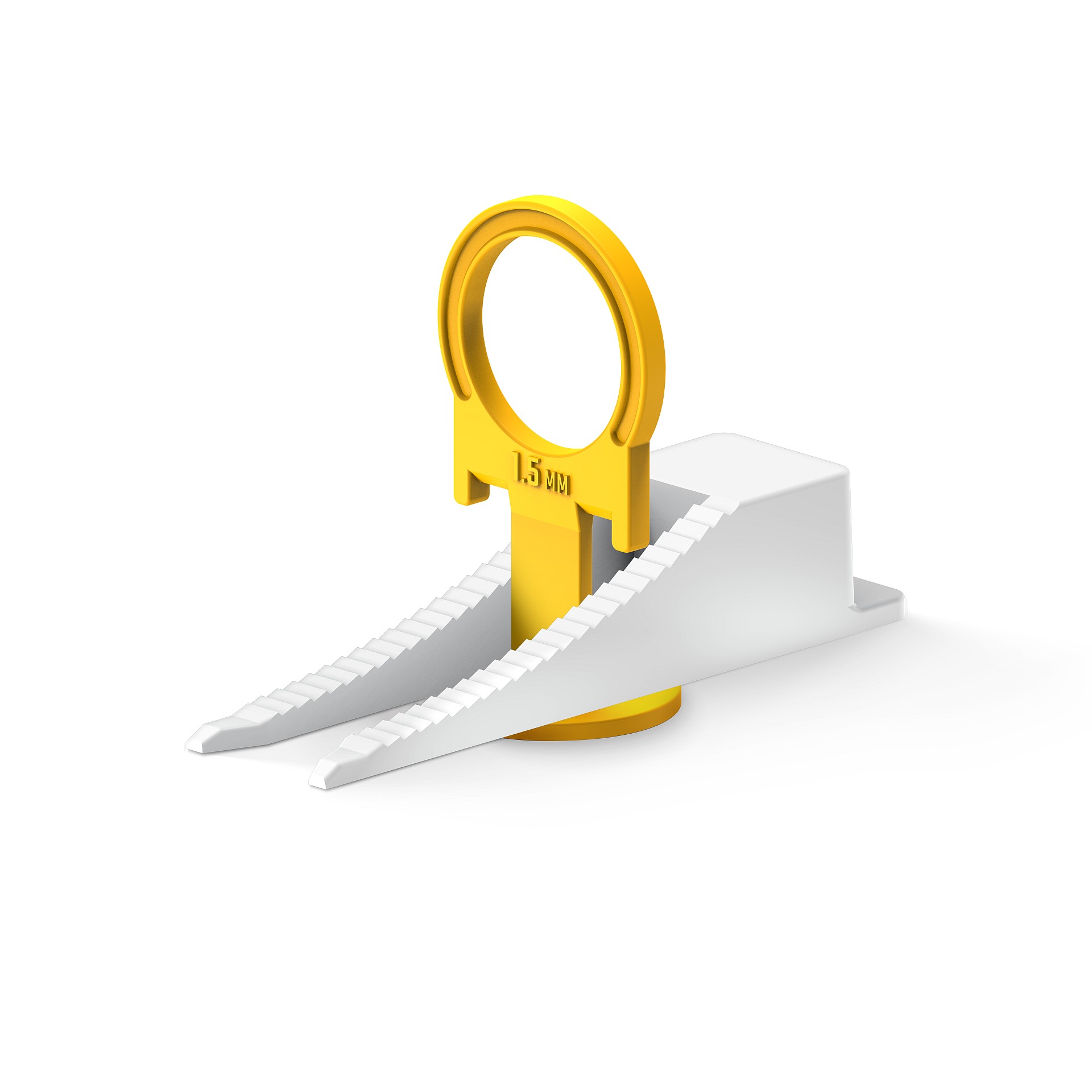 СВП ЗУБР КОЛЬЦО комплект :1,5мм.,зажим+клин,50+50шт.