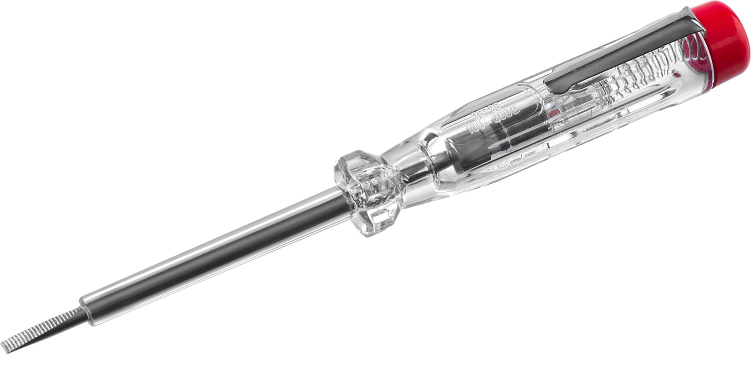 Пробник напряжения АС100-250В 140мм Зубр