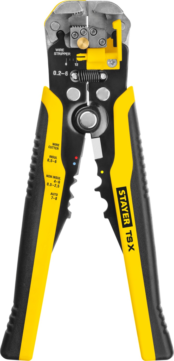 Стриппер автоматический многофункциональный  TS-X 0.2-6мм2 STAYER