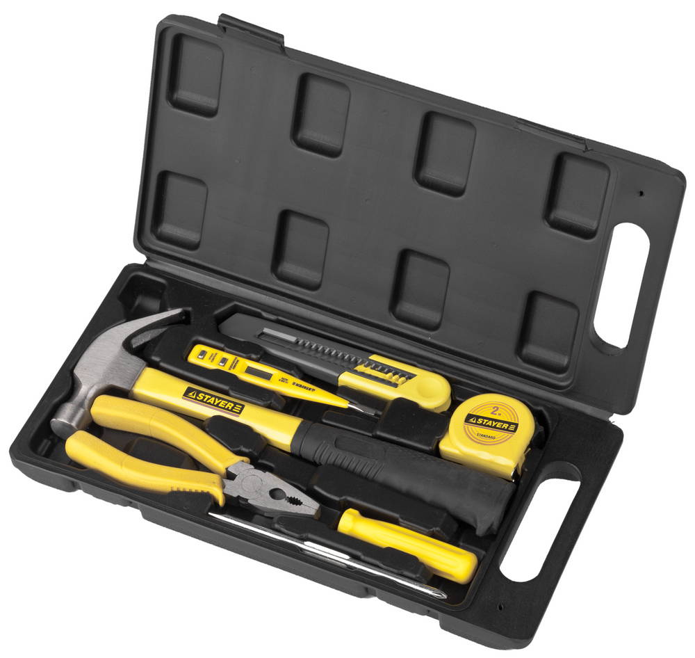 Набор инстументов Stayer Стандарт Техник для ремонтных работ,7 предметов