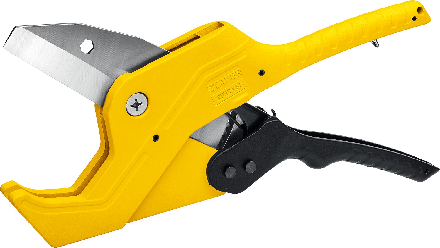 STAYER COBRA-63 до 63 мм, Автоматический труборез по металлопластиковым и пластиковым трубам (23375-