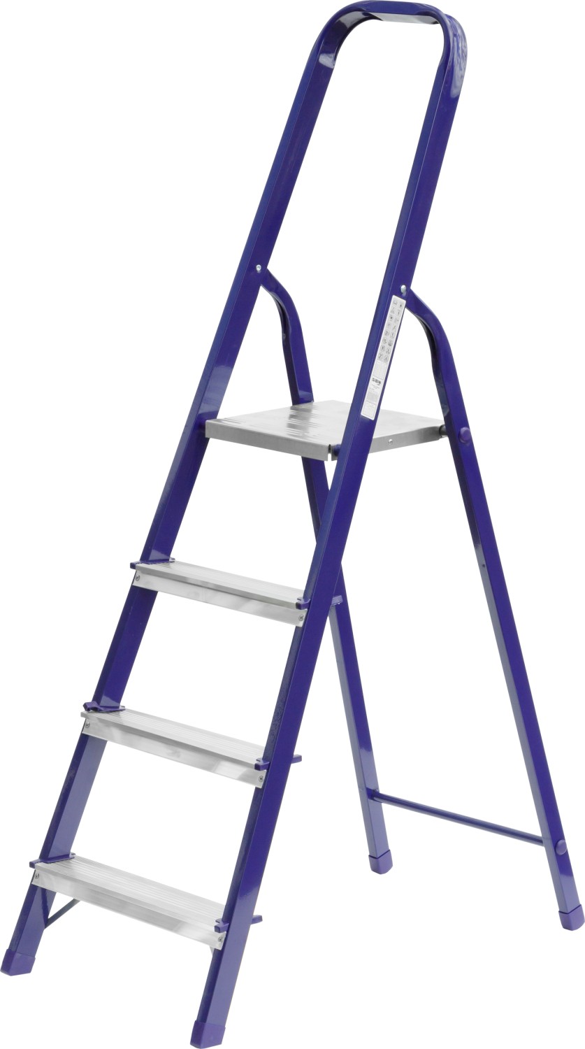 Стальная стремянка Сибин 4 ступени,82см