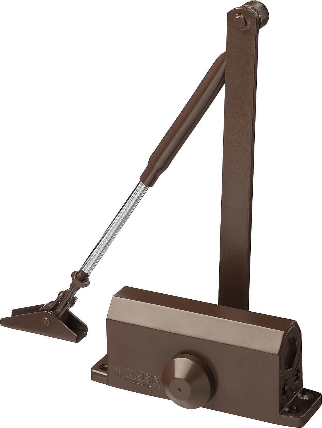 Зубр до 40кг,цвет коричневый,дверной доводчик