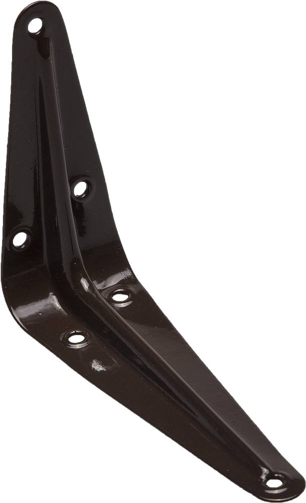 Уголок-кронштейн 100*75мм коричневый STAYER MASTER