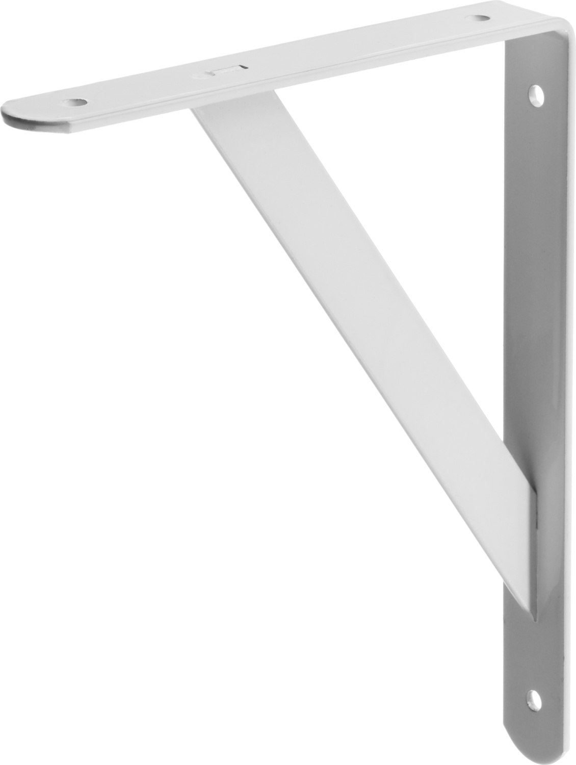 Уголок-кронштейн усиленный 250х200х30х4мм белый STAYER MASTER