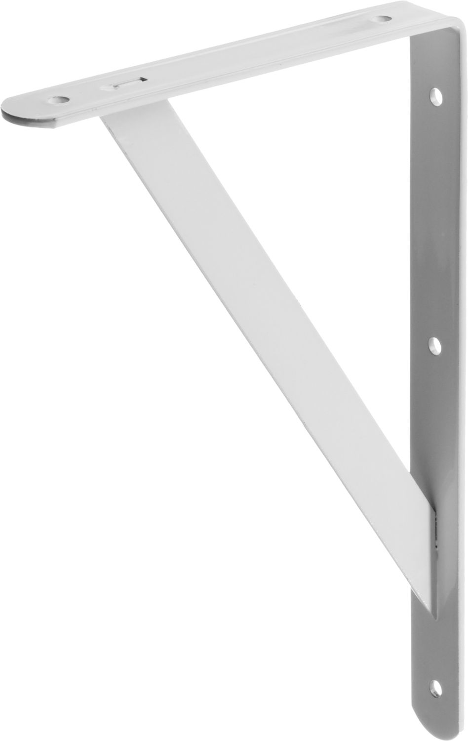 Уголок-кронштейн усиленный 300х200х30х4мм белый STAYER MASTER