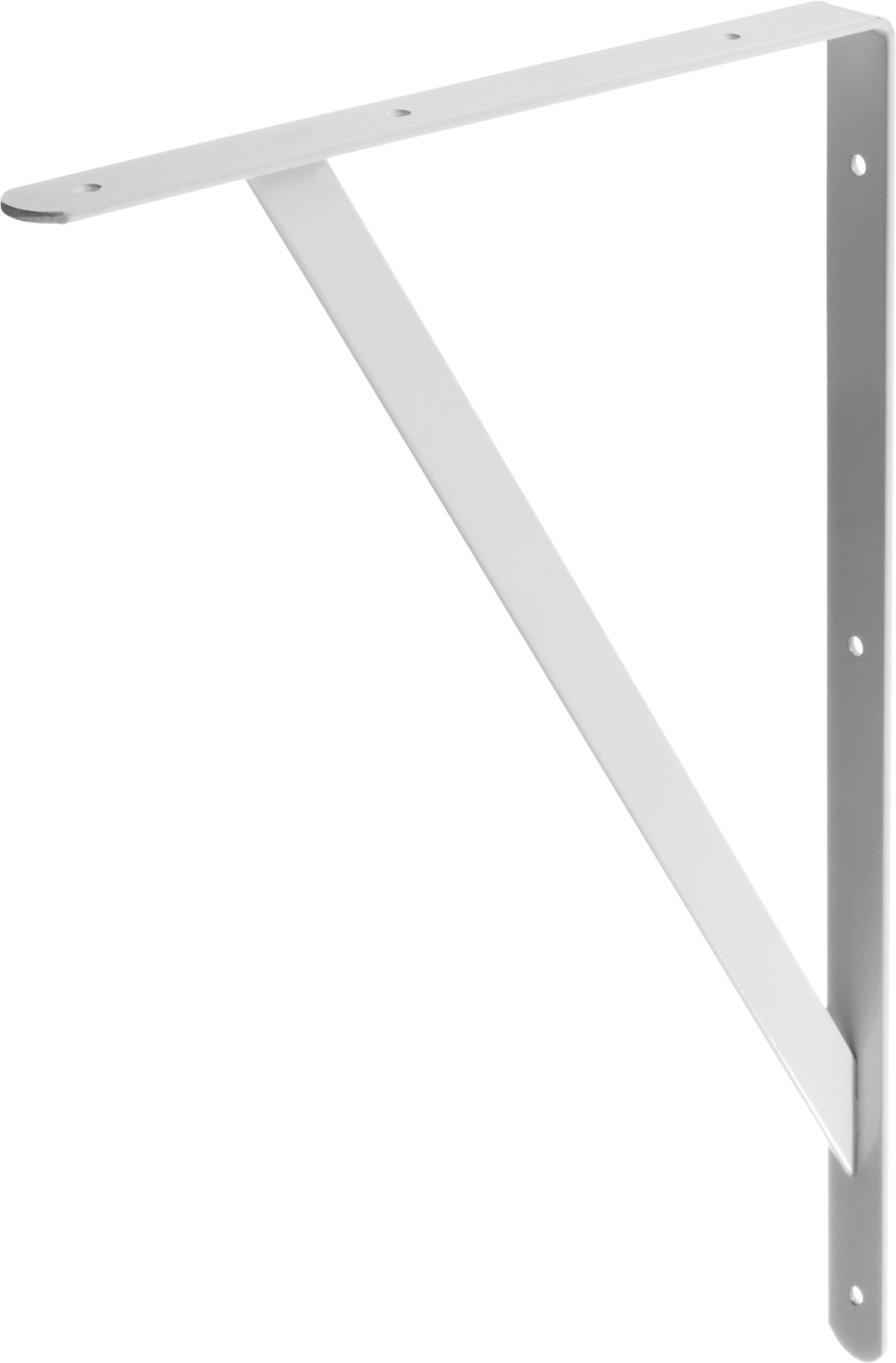 Уголок-кронштейн усиленный 500х330х30х4мм белый STAYER MASTER