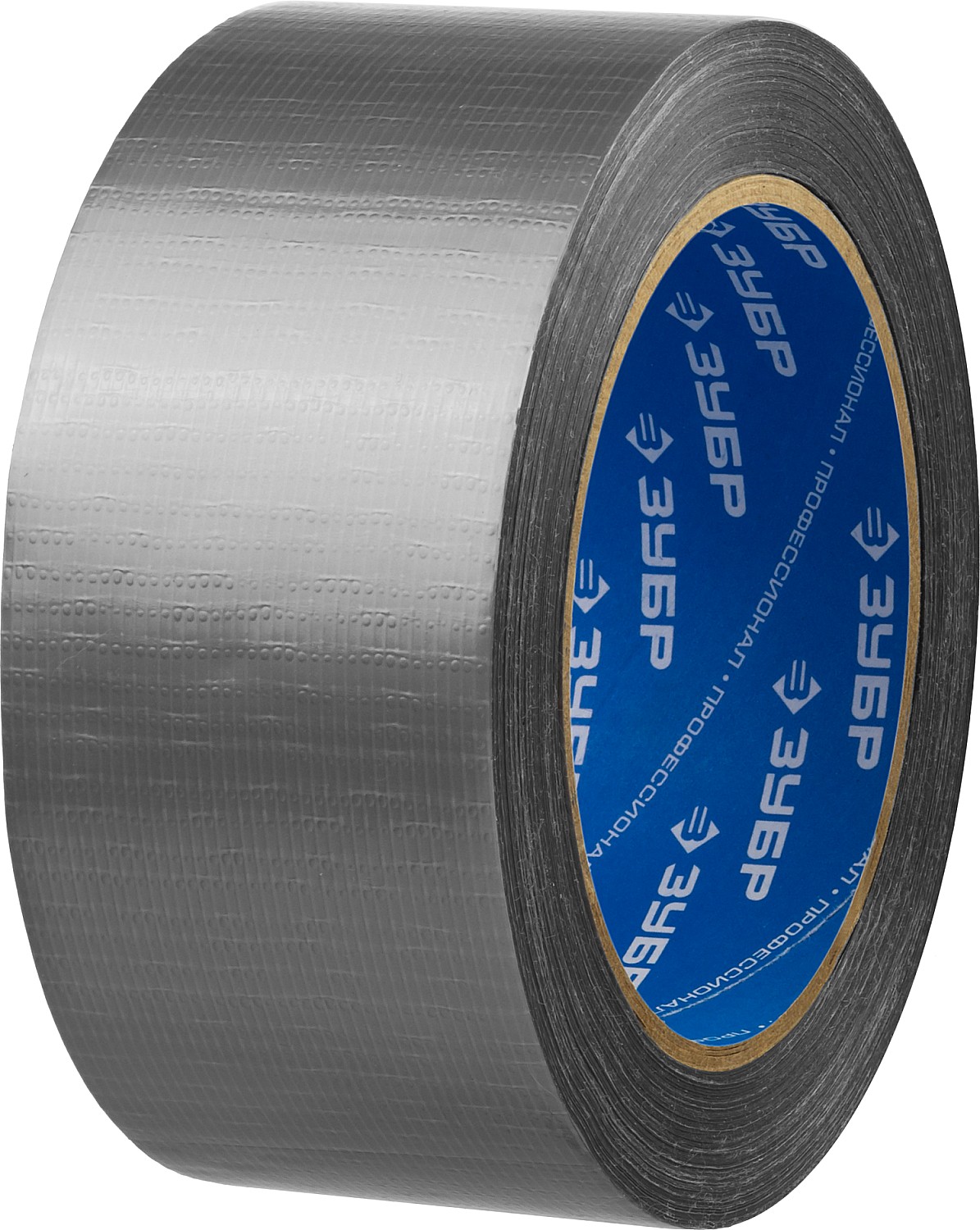 Армированная лента, ЗУБР Профессионал 12090-50-25, универсальная, влагостойкая, 48мм*25м, сереб.