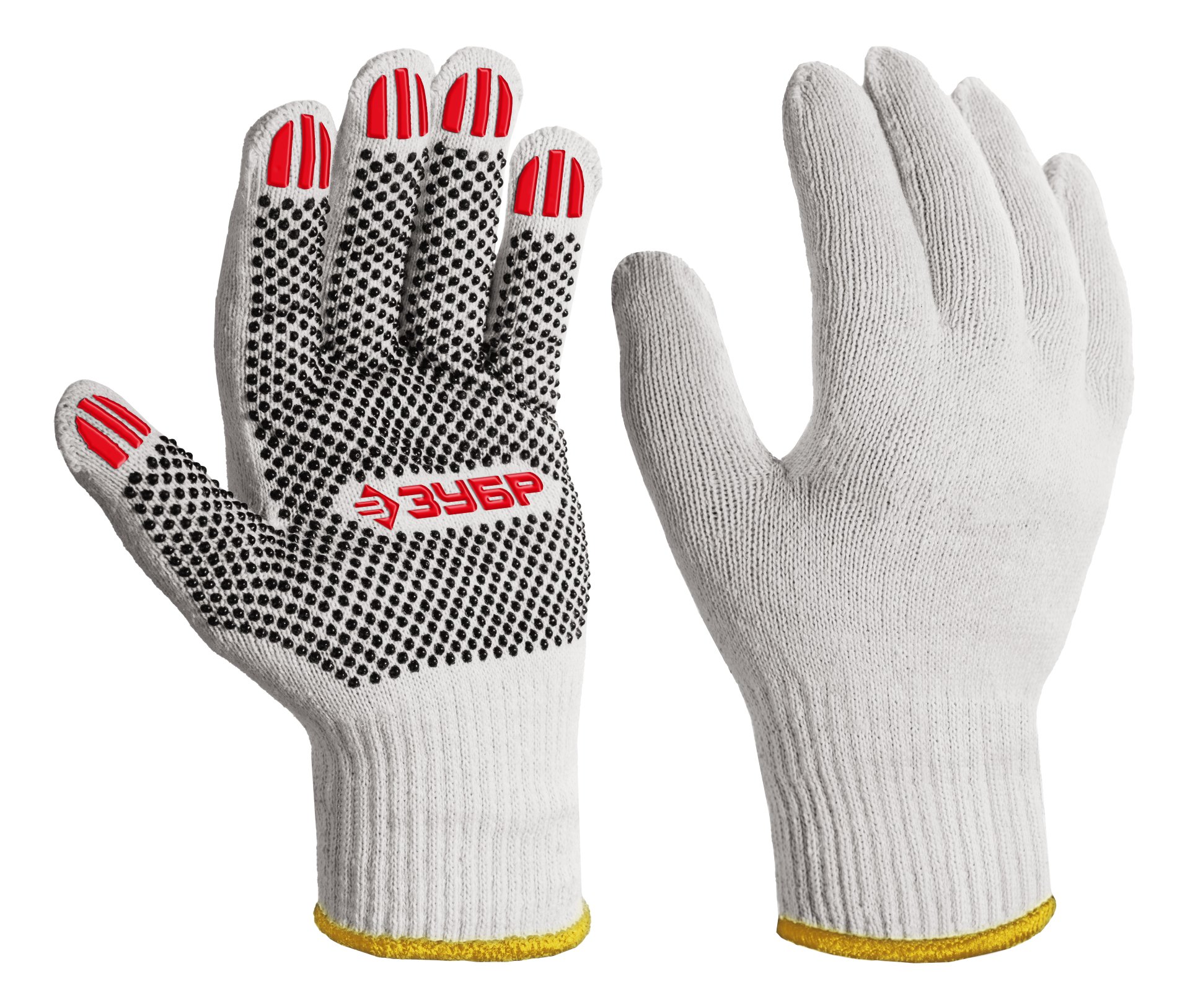 Зубр оптима,L-XL,х/б перчатки,10класс