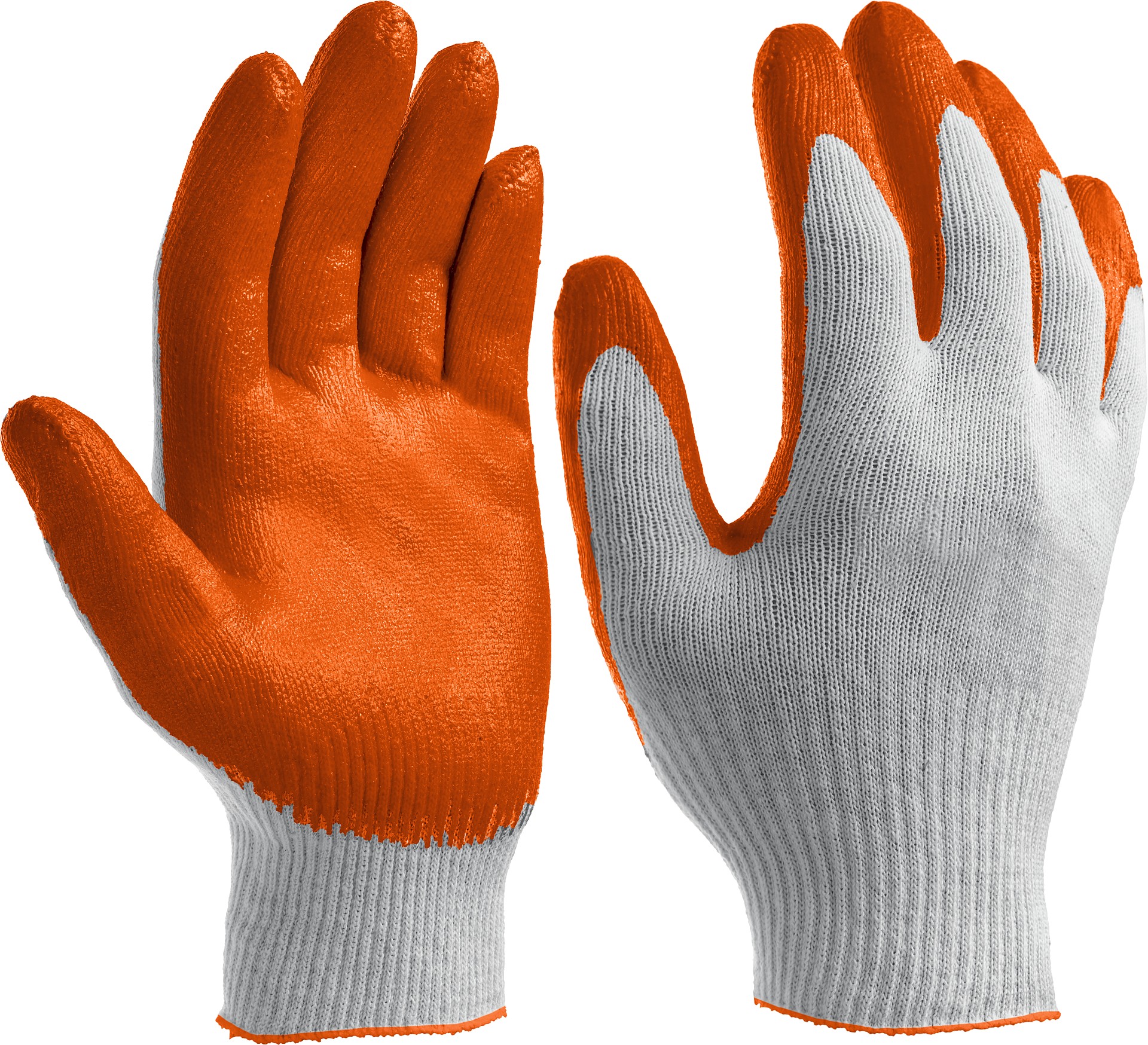 Перчатки с одинарным обливом (оранж) L-XL Stayer