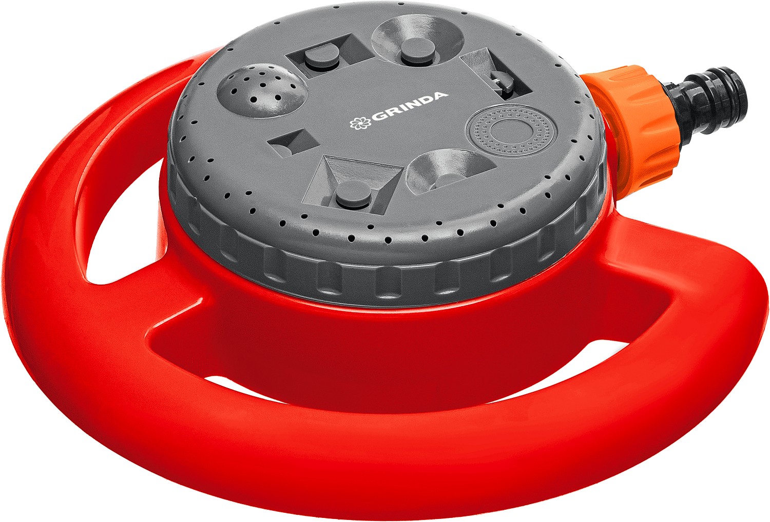 GRINDA GF 64м2 полив, на облегченной подставке, распылитель стационарный, пластиковый Мадена