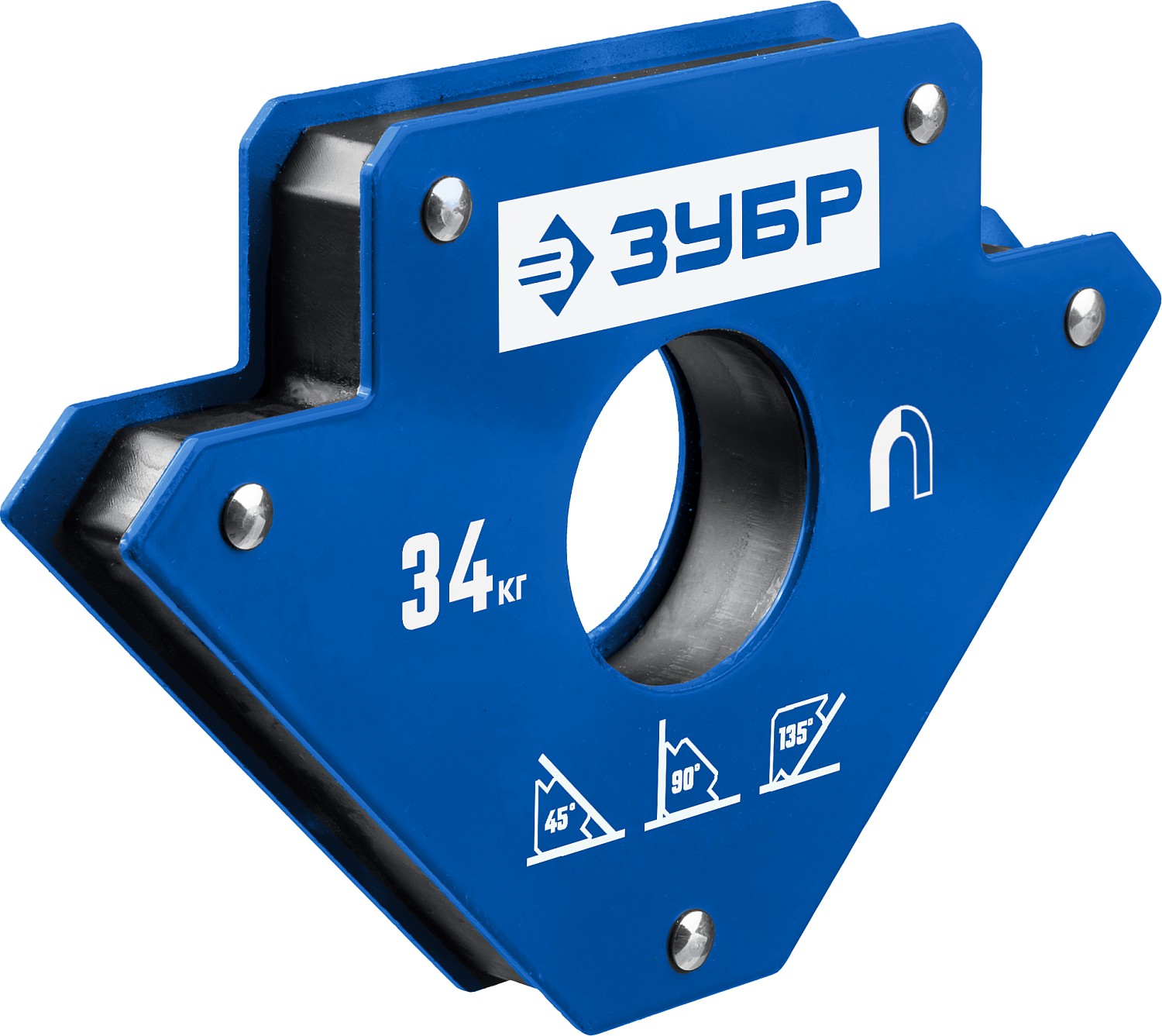 Угольники магнитные для сварочных работ до 34кг Зубр УМ-3