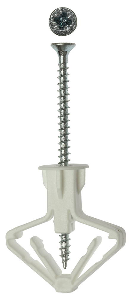 Дюбель полипропиленовый Бабочка,10х50мм 4шт ЗУБР