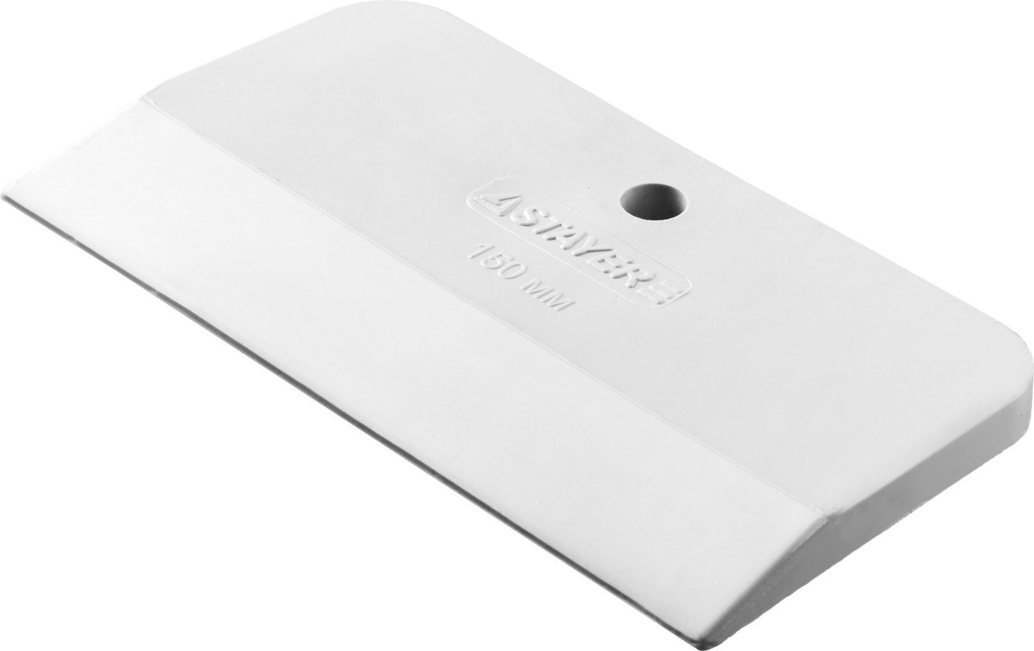 Шпатель STAYER "MASTER" резиновый белый 150мм 1027-150