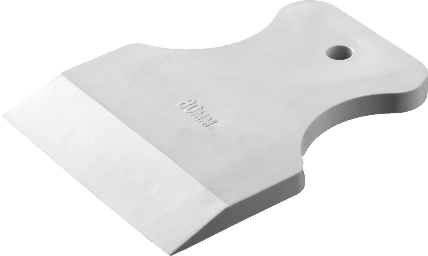 Шпатель STAYER"MASTER" резиновый белый 80мм