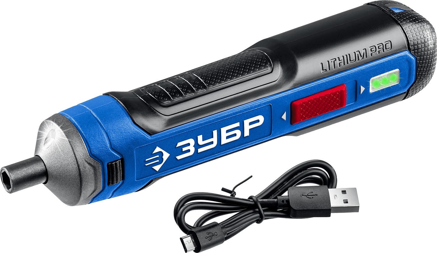 Аккумуляторная отвертка ZUBR GO 4 ЗУБР