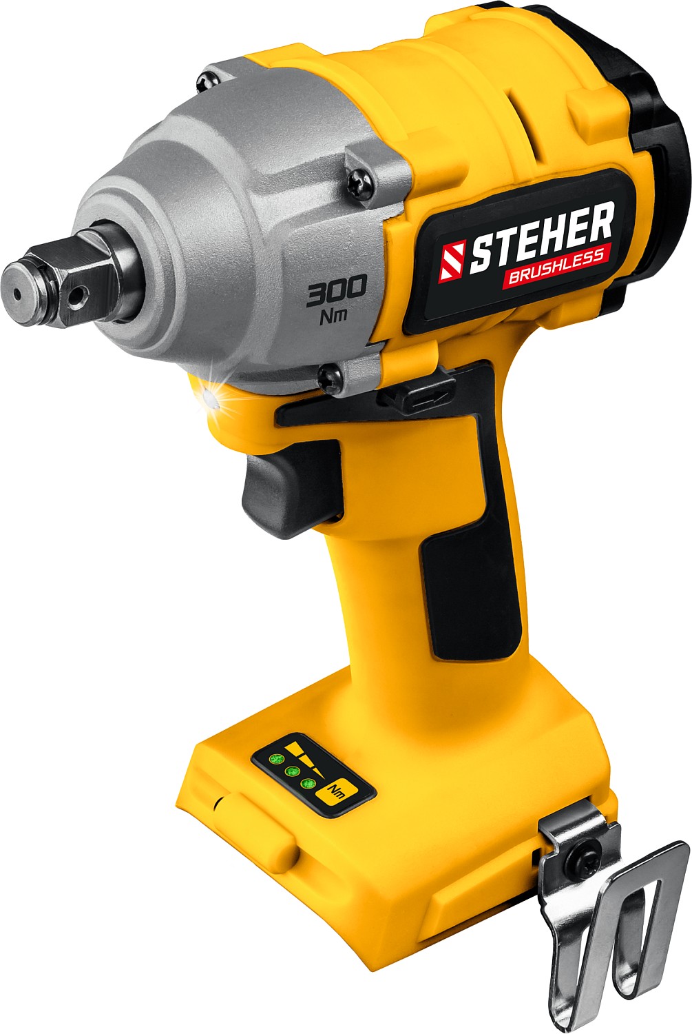 Гайковерт бесщеточный 20В,1АКБ,STEHER/CWB-300-1