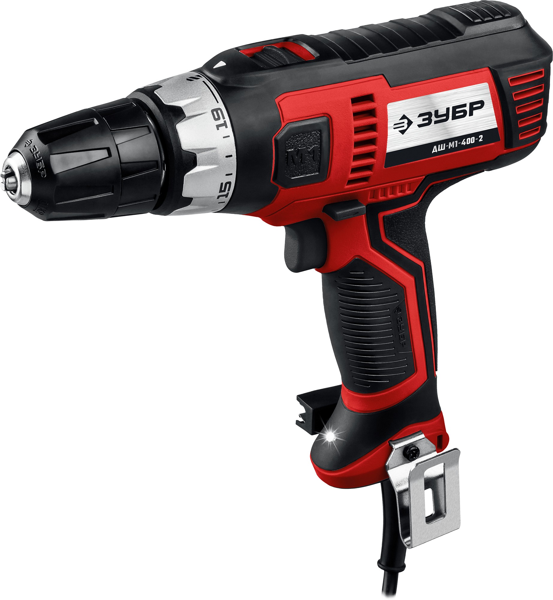 Дрель-шуруповерт сетев,400ВТ,0-450/0-1800 об/мин ЗУБР