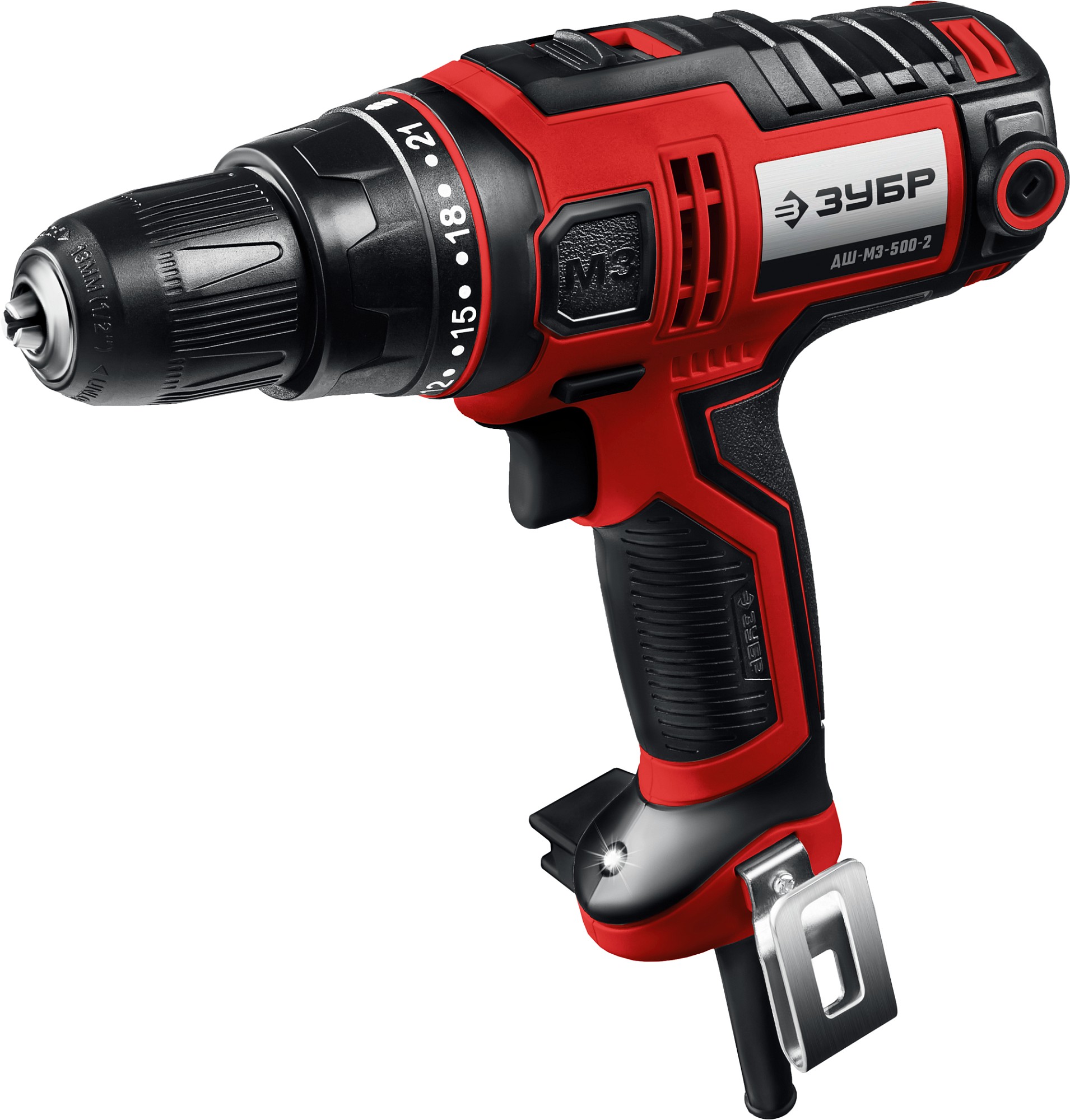 ЗУБР ДШМ-М3-500-2 дрель -шуруповерт сетевая  500Вт