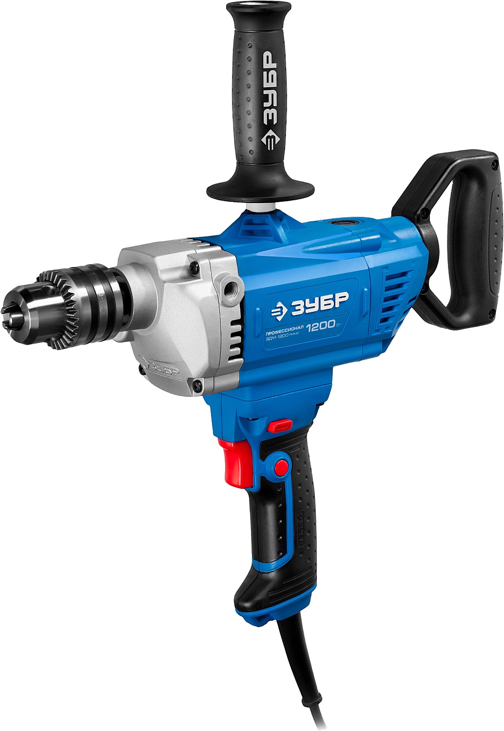 Дрель -миксер реверсивная  ЗУБР патрон 16 1200Вт(ЗДМ-1200 РММ2)