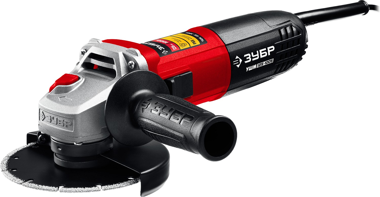 УШМ ЗУБР 125мм 1000Вт