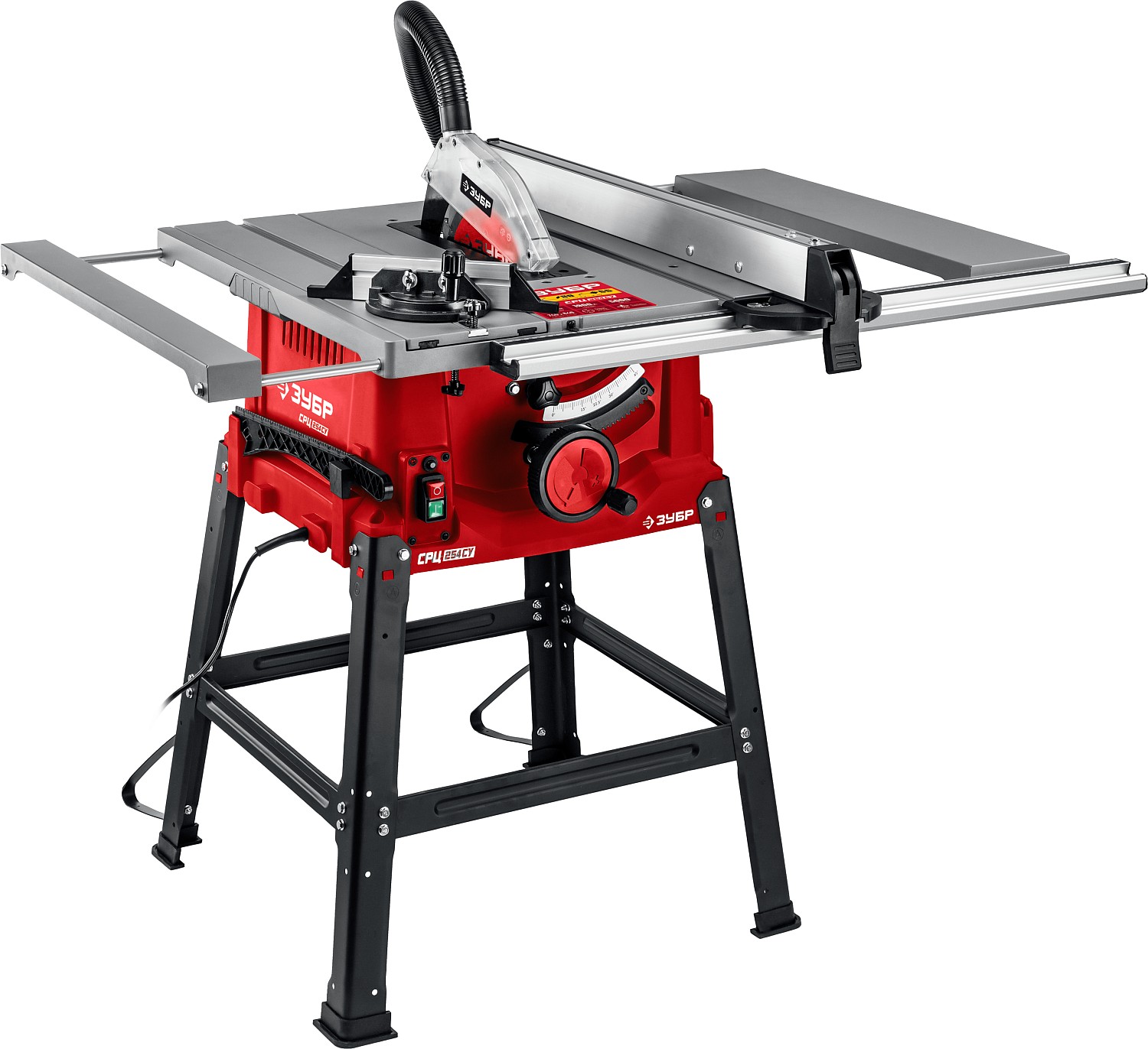 Станок напольный со станиной и удлинителем распиловочный ЗУБР СРЦ-254су 1900Вт