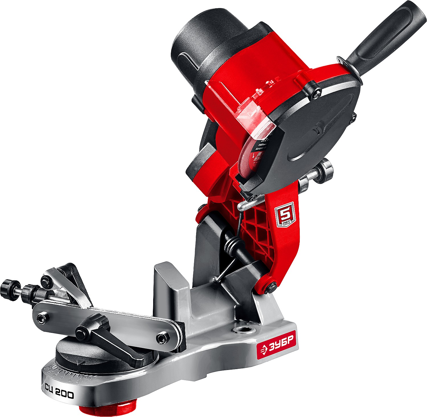 Станок заточной ЗУБР СЦ-200 для пильных  цепей, d104мм 90Вт