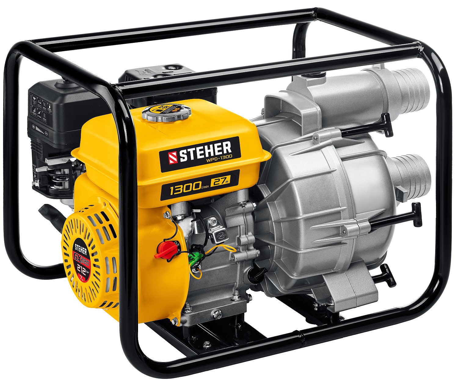 KRAFTOOL SolderGas 120K 30-120Вт 1300°С горелка, фен, пьезоподжиг, набор 10-в-1, Газовый паяльник (5