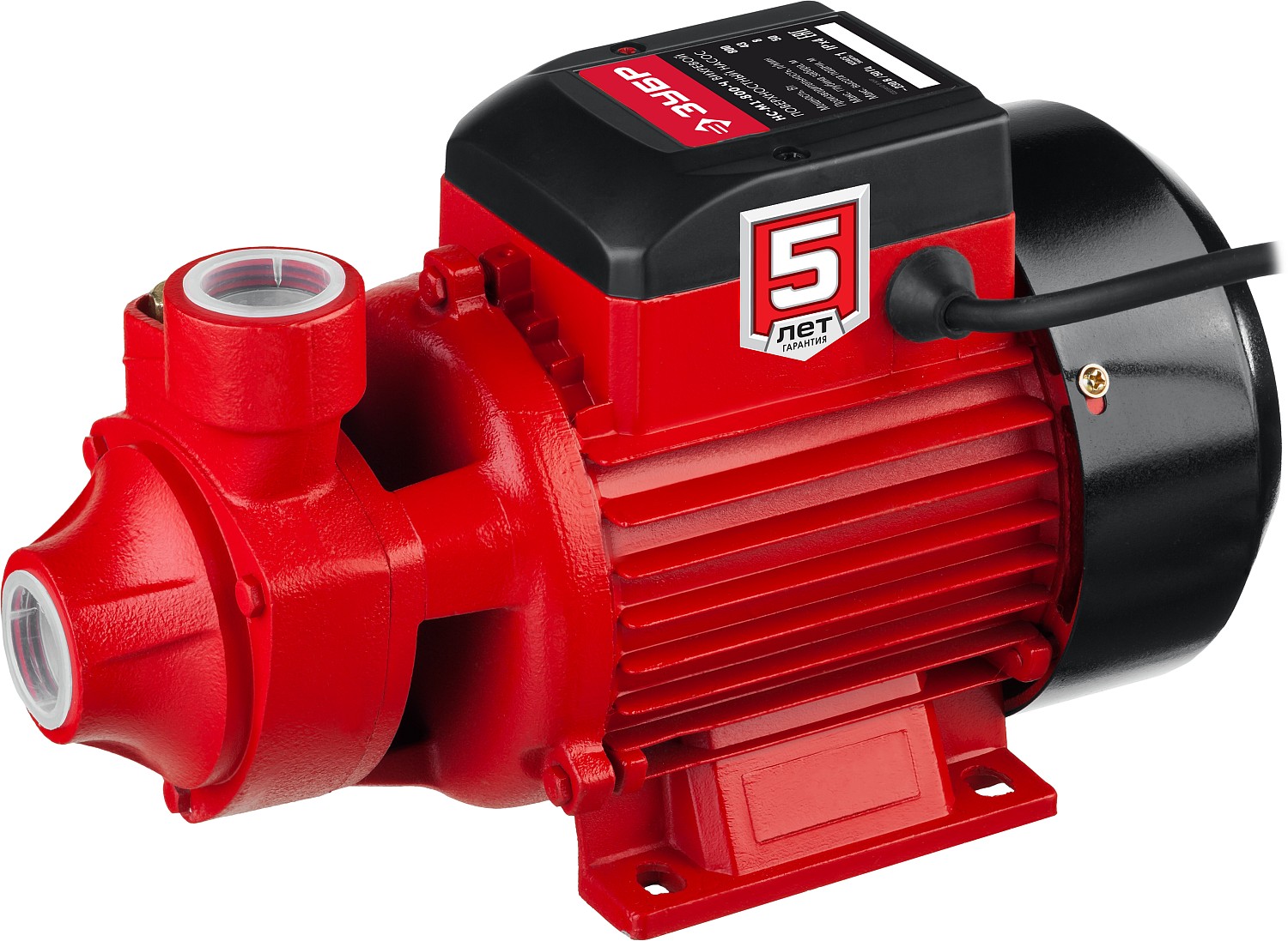 Поверхностный насос Зубр 800Вт вихревой