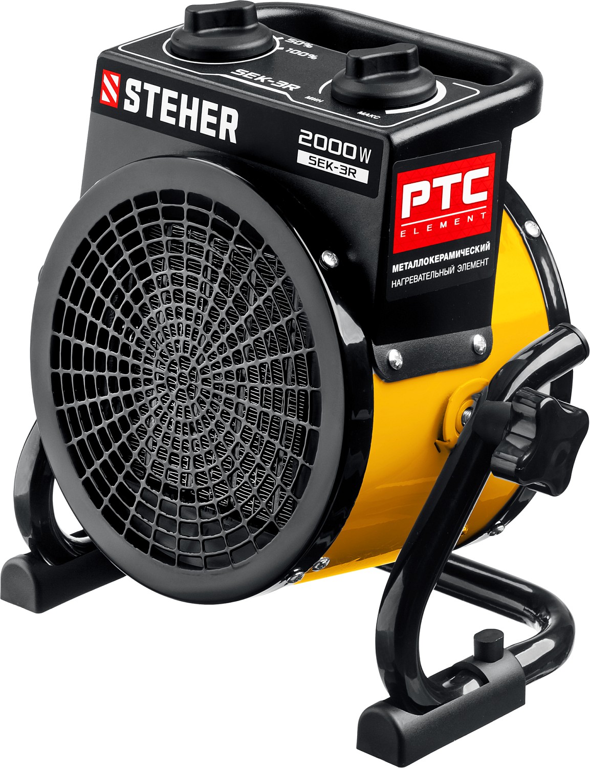 Пушка тепловая электрическая STEHER, 2 кВт МКН SEK-3R