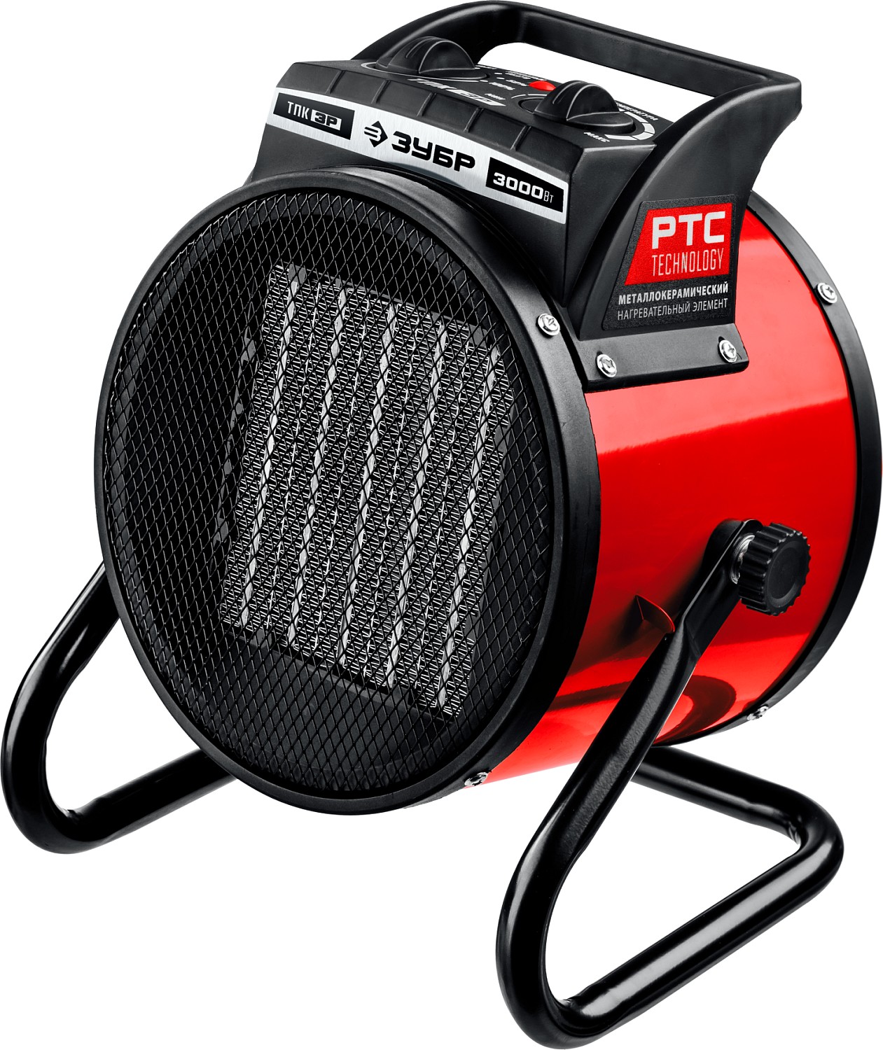Пушка тепловая электрическая ЗУБР, 3 кВт ТПК-3Р