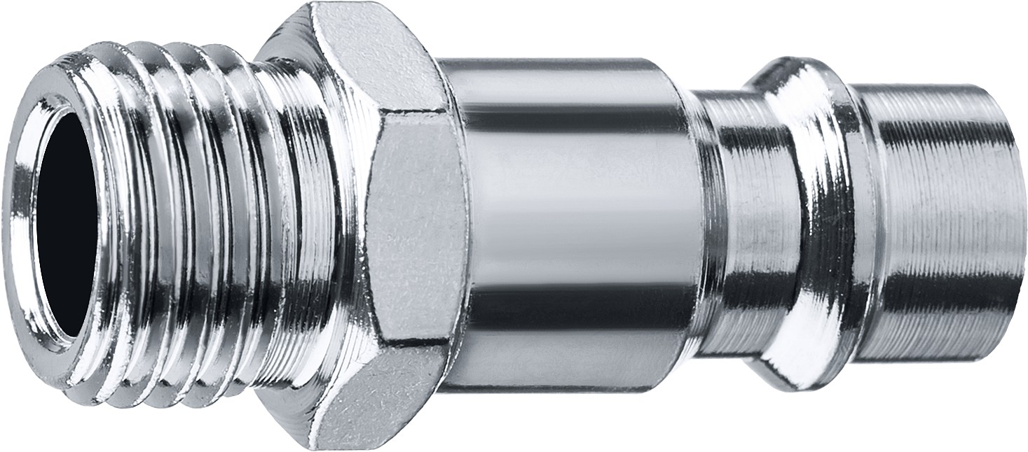 ЗУБР 1/4″M - рапид штуцер, Переходник, Профессионал (64915-1/4)