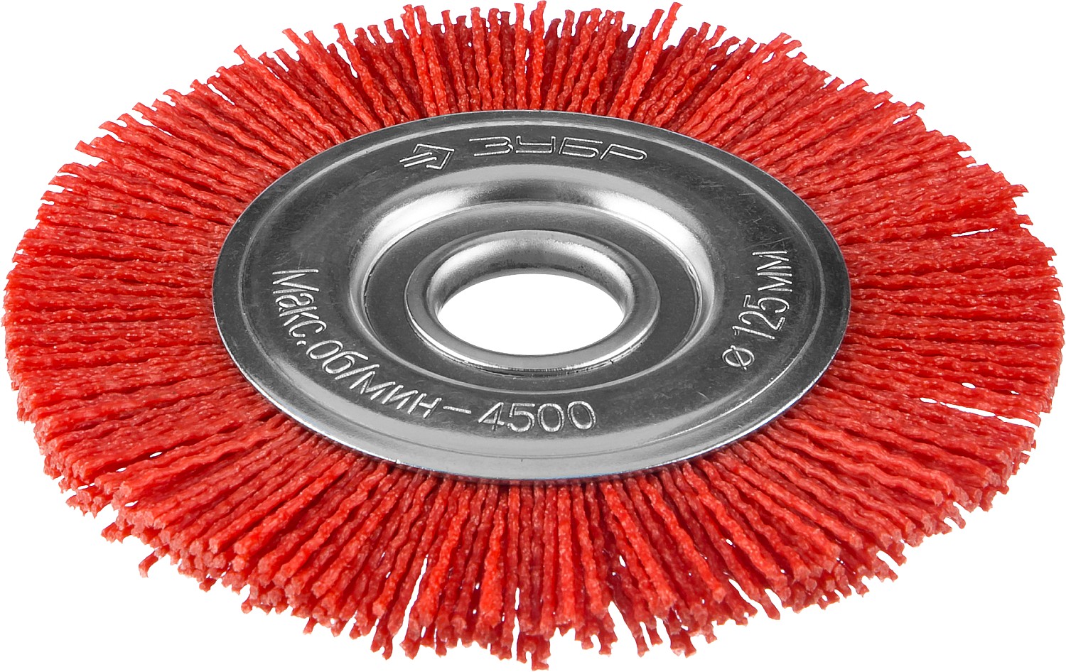 Щетка-крацовка дисковая для ушм 125мм Зубр