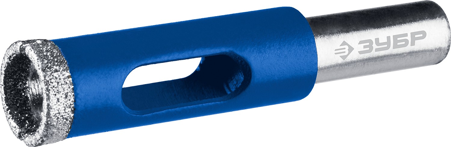 Сверло алмазное трубчатое по кафелю и стеклу ,d=8мм,зерно Р60