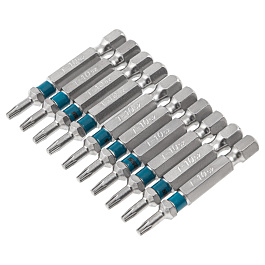 Бита Torx 10 х 50, сталь S2, 10 шт Gross