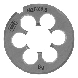 Плашка М20×2,5 мм СИБРТЕХ