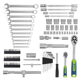 Набор инструментов 1/2" 1/4" 89 предметов Сибртех