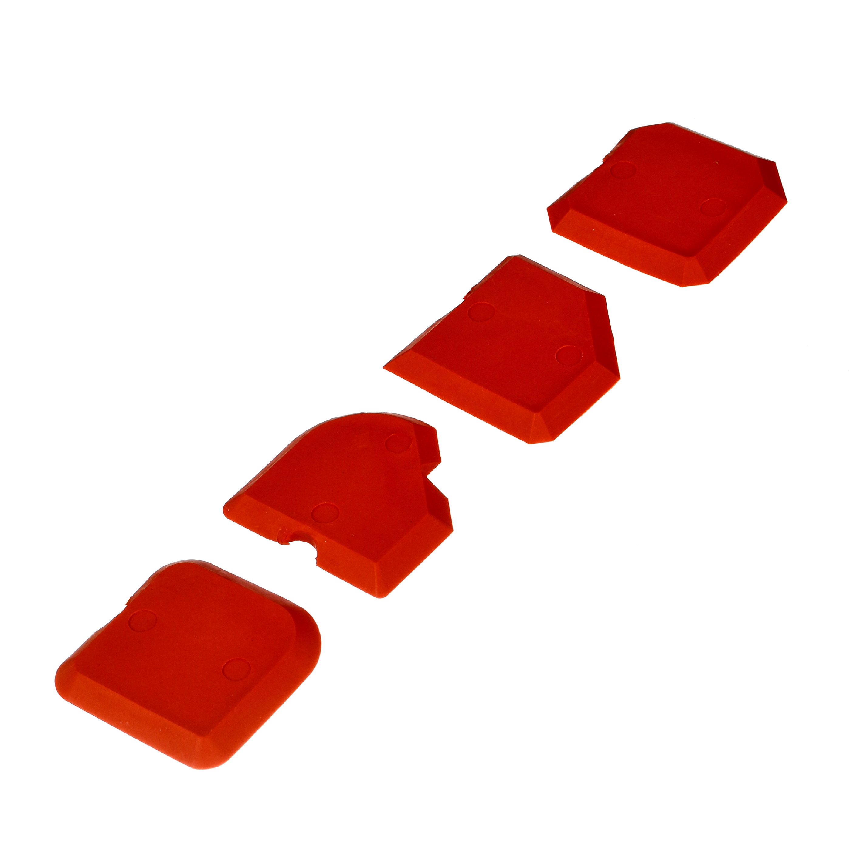 Шпатель  для выравнивания межплиточных швов,набор 4 предмета