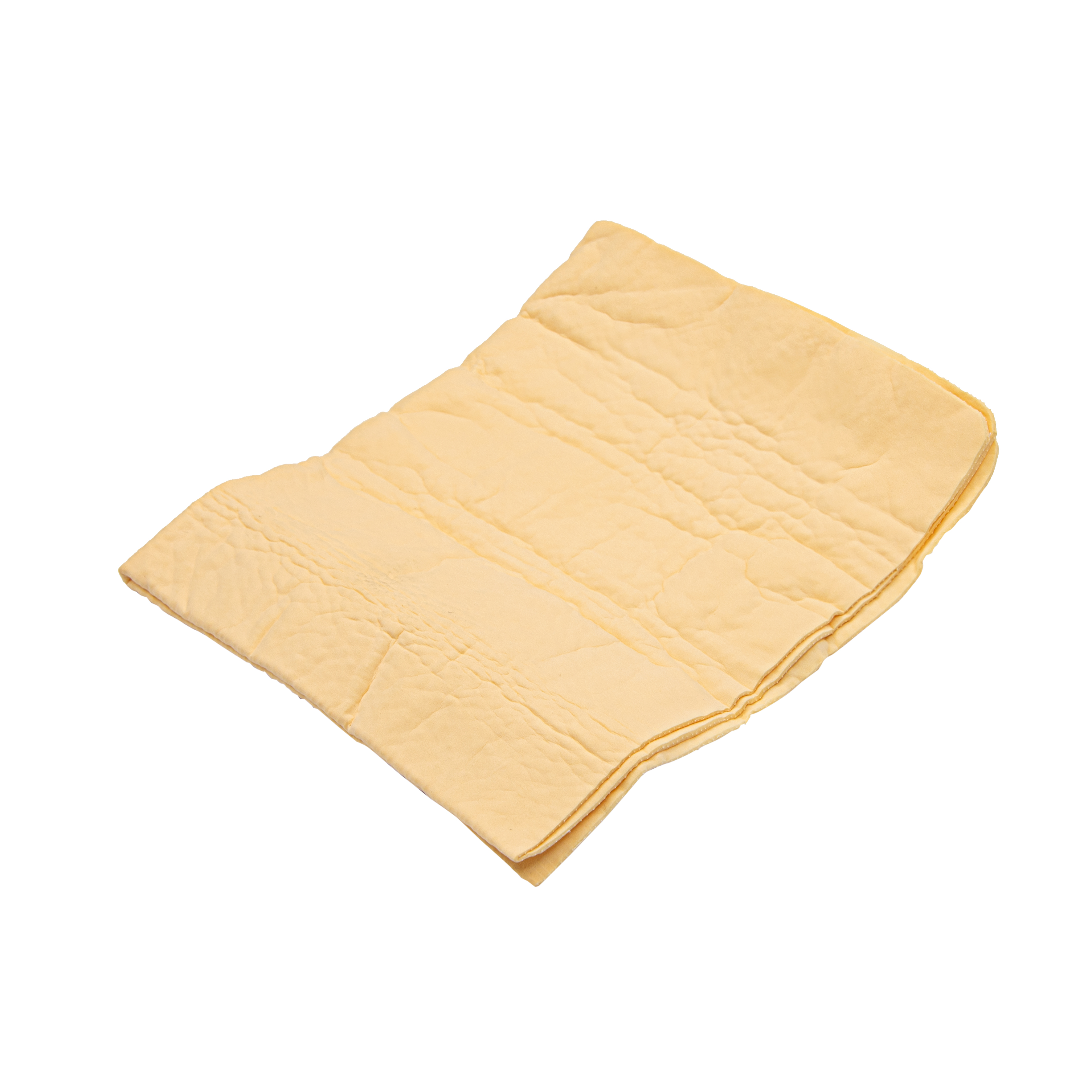 Салфетка автомобильная 43х32 желтая в тубе