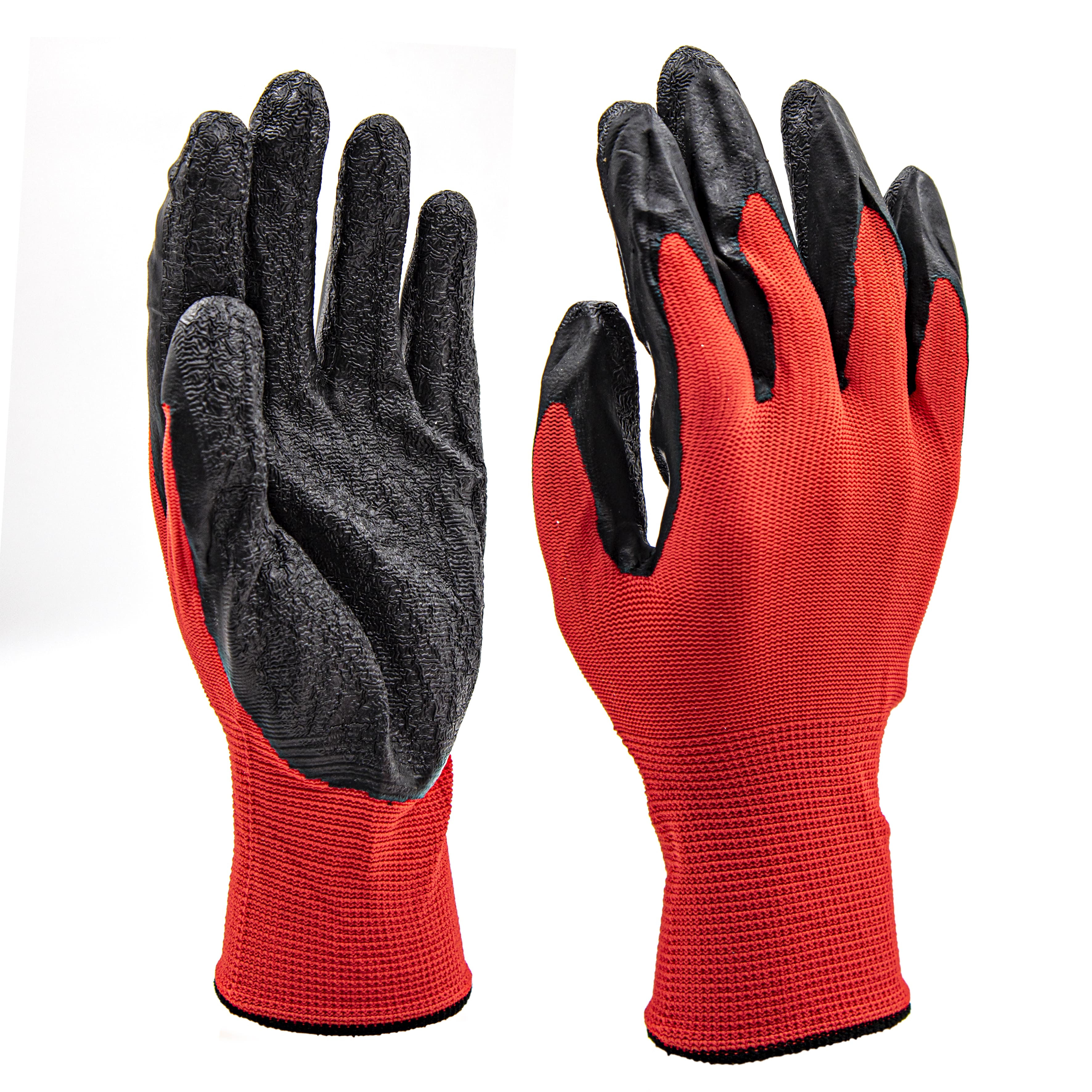 Перчатки нейлоновые 13класс вязки,с покрытием из вспен. каучука