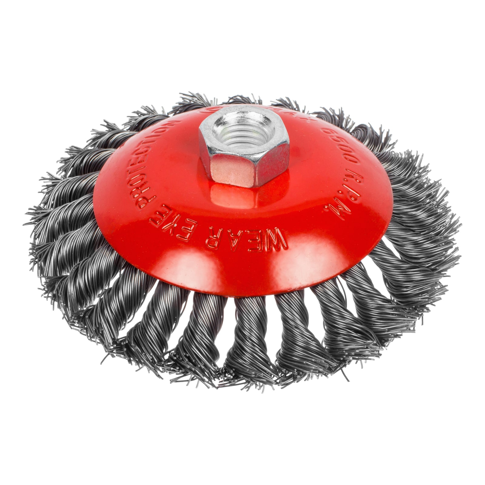 Щетка коническая 125мм жесткая