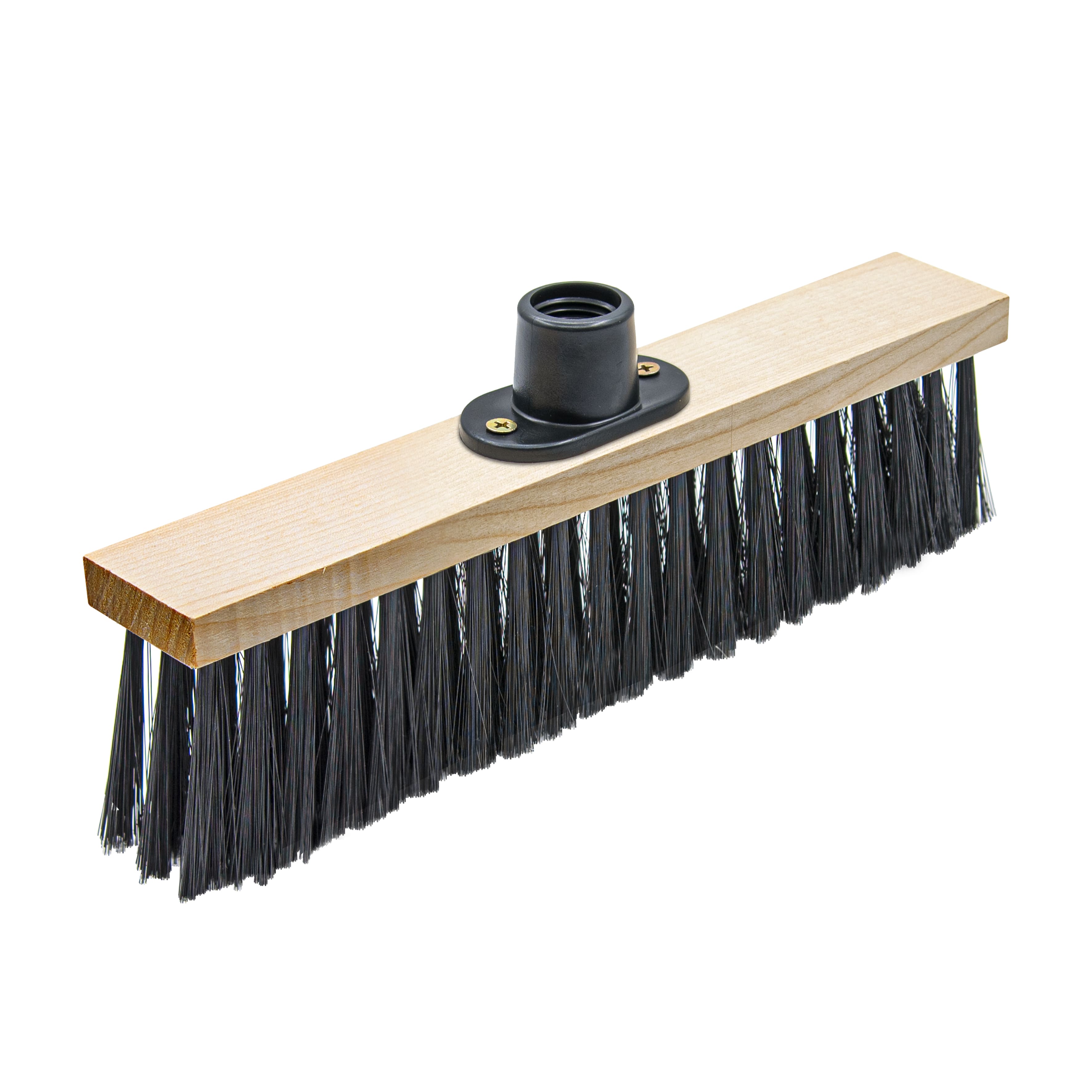 Щетка тротуарная на дерев. колодке 5 рядная,бех черенка,275-45мм